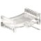 Prime-Line Window Grid Retainer Clips, Clear Plastic, 5/8 in., PK6 L 5801 - alternate 1